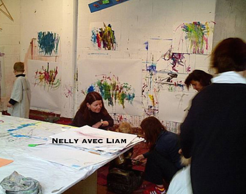 Nelly avec Liam