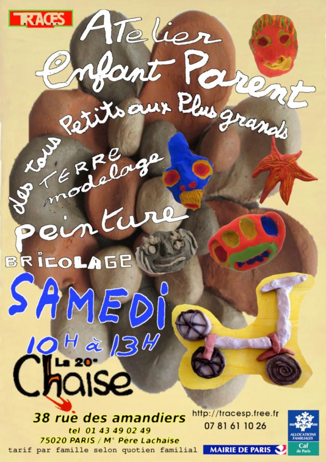 atelier d'arts plastiques / enfant parent