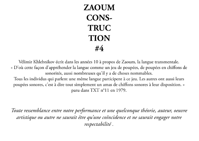 zaoum contruction #4